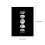Moon Phases Canvas Painting Rimless Paintings on 6