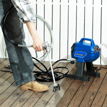 HOMCOM Wall Spray Gun, Airless Paint Sprayer for Wall Painting, 200 Bar