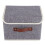 Fabric Folding Clothing Storage Box Home Closet 3