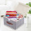 Fabric Folding Clothing Storage Box Home Closet 15