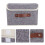 Fabric Folding Clothing Storage Box Home Closet 13