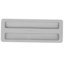 Toaster Cover Silicone Dustproof Lid for Standard Bread Machine Accessories 27.4x10.4cm Easy to Use Kitchen Supply