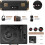 Mersoco Vinyl Record Player Bluetooth 3-Speed Portable Vintage Suitcase with Built-in Speakers 3