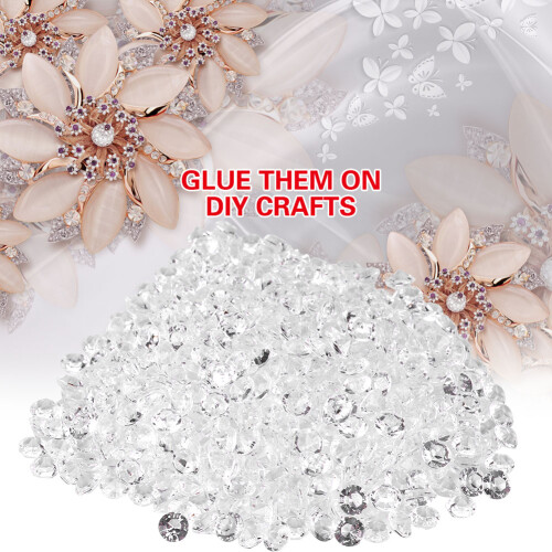 Transparent Acrylic Beads Wedding Party DIY 2