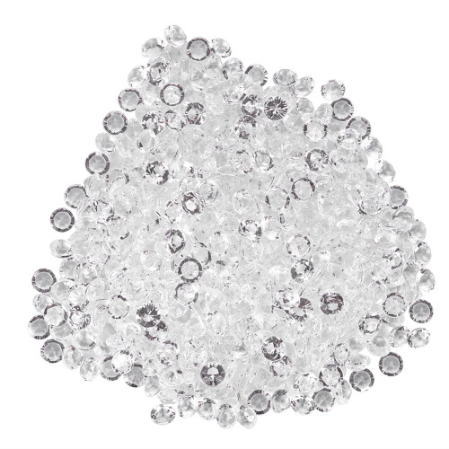 Transparent Acrylic Beads Wedding Party DIY