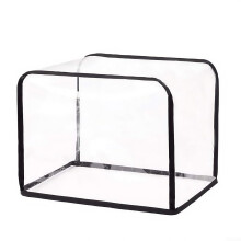 Transparent 2-Slice Toaster Cover – Washable PEVA Dustproof Kitchen Appliance Protector – 30 x 24 x 24 cm, Waterproof