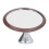 Multi-Directional Walnut & Stainless Steel Coffee Reflective Mirror, 6cm Diameter 16