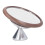 Multi-Directional Walnut & Stainless Steel Coffee Reflective Mirror, 6cm Diameter 15