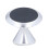 Multi-Directional Walnut & Stainless Steel Coffee Reflective Mirror, 6cm Diameter 8