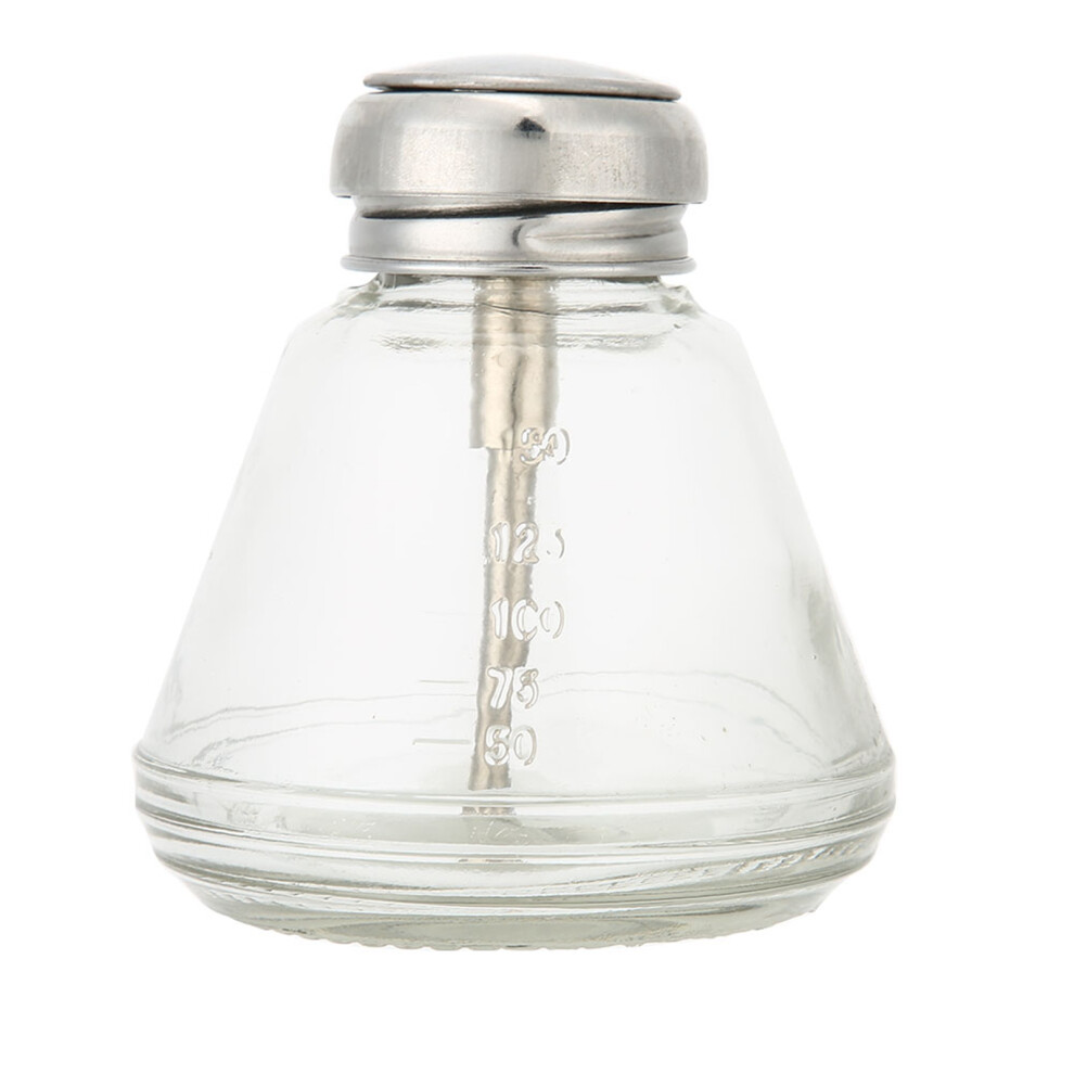 150ml Nail Art Pump Dispenser Transparent Liquid