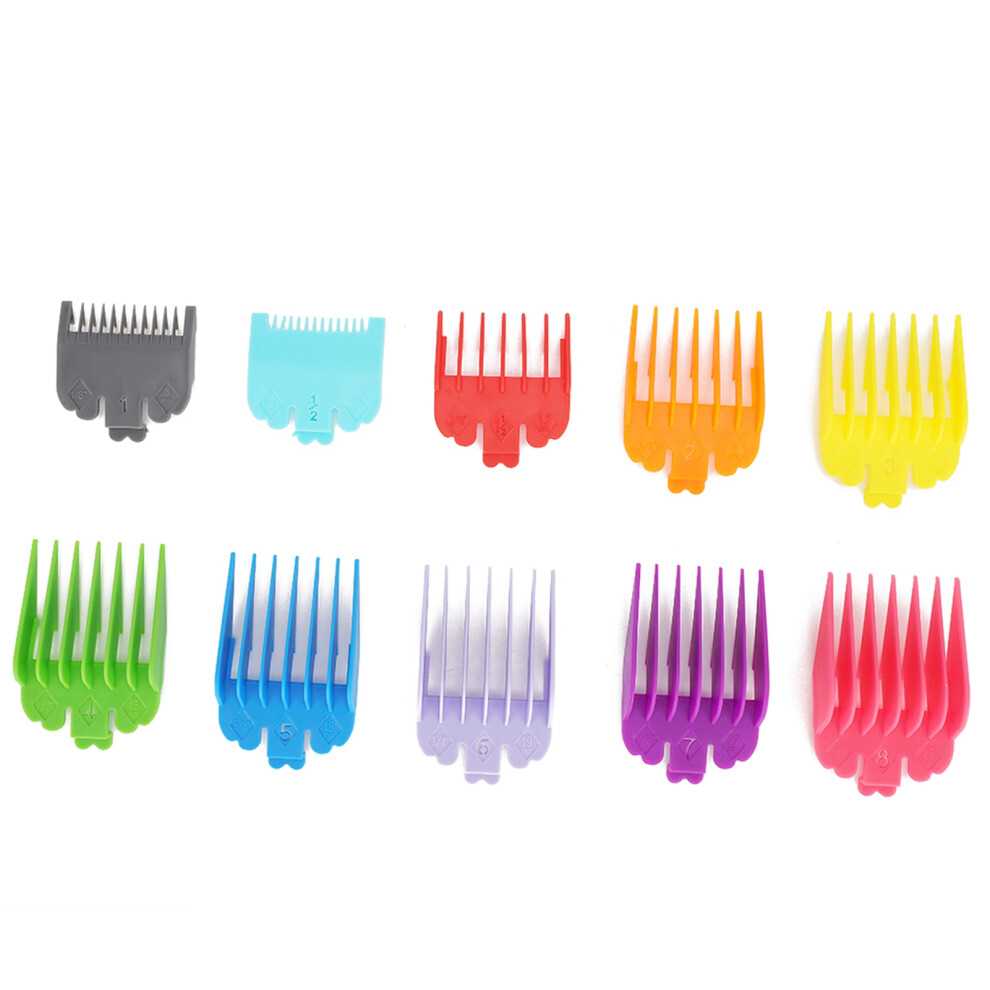 10pcs Comb Guide Set Electric Hair Clipper Spare