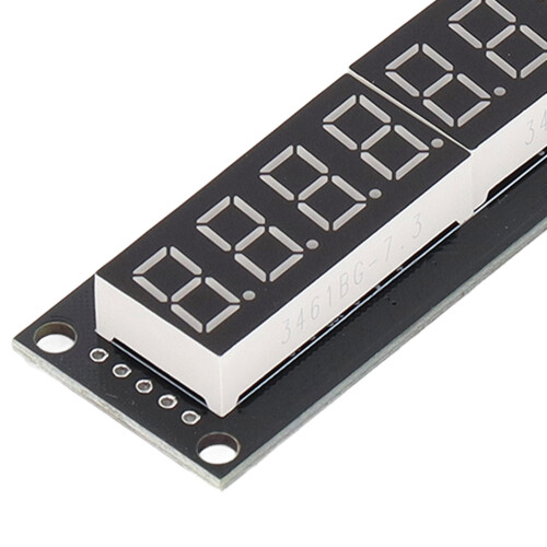 Green LED Digital Display Tube 0.36in 8-Bit 7 Segment Clock Module 2