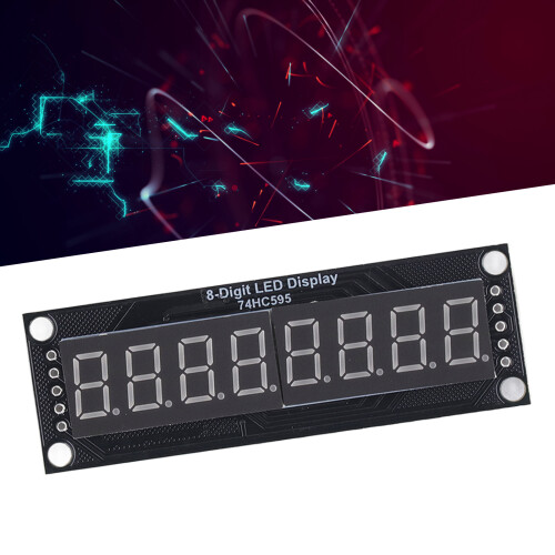 Green LED Digital Display Tube 0.36in 8-Bit 7 Segment Clock Module