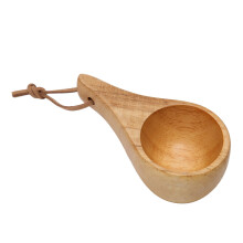 Taza portátil de madera de caucho 2.2oz Color tal como se muestra 62g