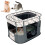Foldable Cat House Removable Skylight Breathable 4