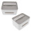 Funda rectangular para caja de pañuelos de ABS, 10.6 oz 7