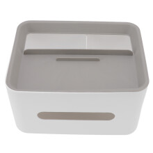 Funda rectangular para caja de pañuelos de ABS, 10.6 oz