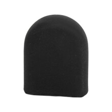 Cubierta de silicona para el pie M365, negra, talla única, 1 pieza
