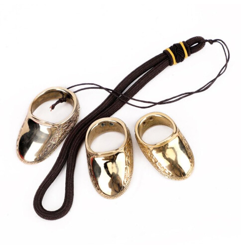 Thumb Ring Brass Finger Guard Protector 18-222mm for Archery Bow Shooting Target Gear