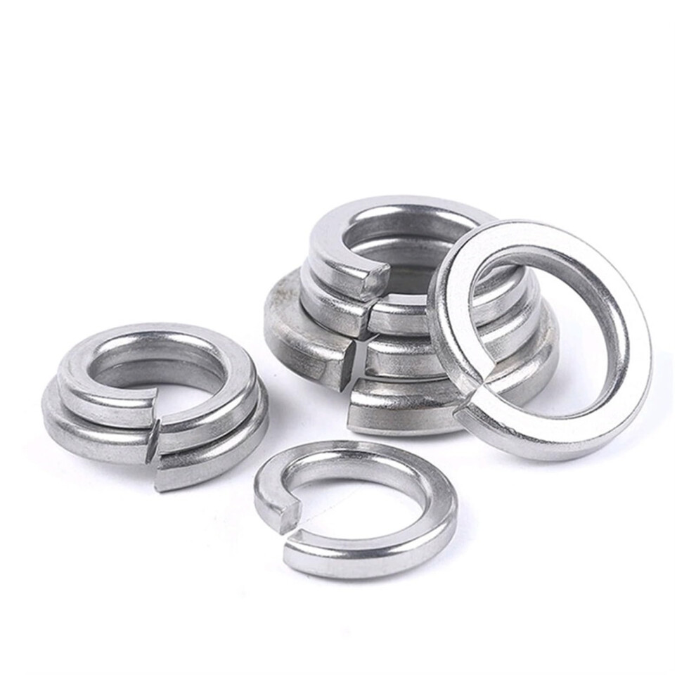 316 Stainless Steel Spring Washer Split Lock Gasket M16 10pcs for M1.6 M2 M2.5 M3.5 M4 M5 M6 M8 M10 M12 M14 M16 M18 M20 M22-image-OPC-PJNDR7G-NEW