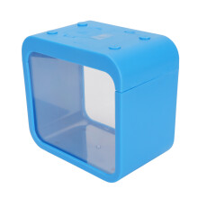 Mini Fish Tank with LED Light, 135x80x125mm, 5 Color Options