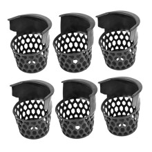 6Pcs Billiard Table Pockets Durable Pool Table Replacement Holders for Ball Storage Compatible with Schools and Sports Teams