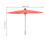 White Blank Paper Umbrella Decor Props for Kids 10