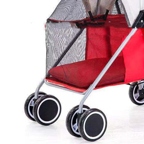 Pet Stroller Outdoor Portable Folding Small Pet 2