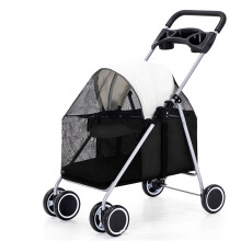 Pet Stroller Outdoor Portable Folding Small Pet