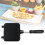 Dual sided Non stick Frying Pan Waffle Maker for 2