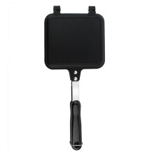 Dual sided Non stick Frying Pan Waffle Maker for