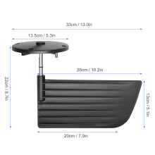 Timón de cola para kayak 3313.522 cm 0.9 lb