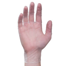 Powder Free Disposable Vinyl Gloves Large Size BPA Free Latex Free for Food Service and Janitorial Use Case of 1000 White