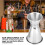 Stainless Steel Cocktail Jigger Double Head 8