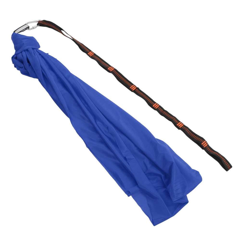 Children's Polyester Stretchy Aerial Yoga Hammock For Indoor & Outdoor Blue