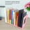 Wooden DIY Desktop Bookshelf Rack Books DVD 5
