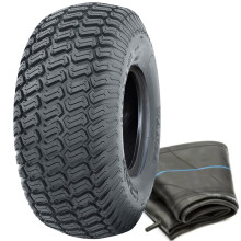 15x6.00-6 Juego de neumático y cámara para cortacésped 4ply Wanda P332 Grass Turf Tire TR13 Tube