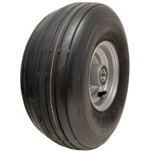 15x6.00-6 Roda de cortador de relva com várias nervuras Wanda 6ply P508 Pneu de aço aro 20mm Rolamentos