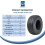 Parnells conjunto da roda do pneu do reboque 16.5x6.50-8 carga 355kg legal da estrada da viagem de PCD de 4 polegadas 8
