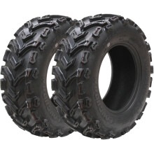 22x7.00-11 ATV Quad Tyres 6ply Wanda P3123 Road Legal frente 175/80-11 (Conjunto de 2)
