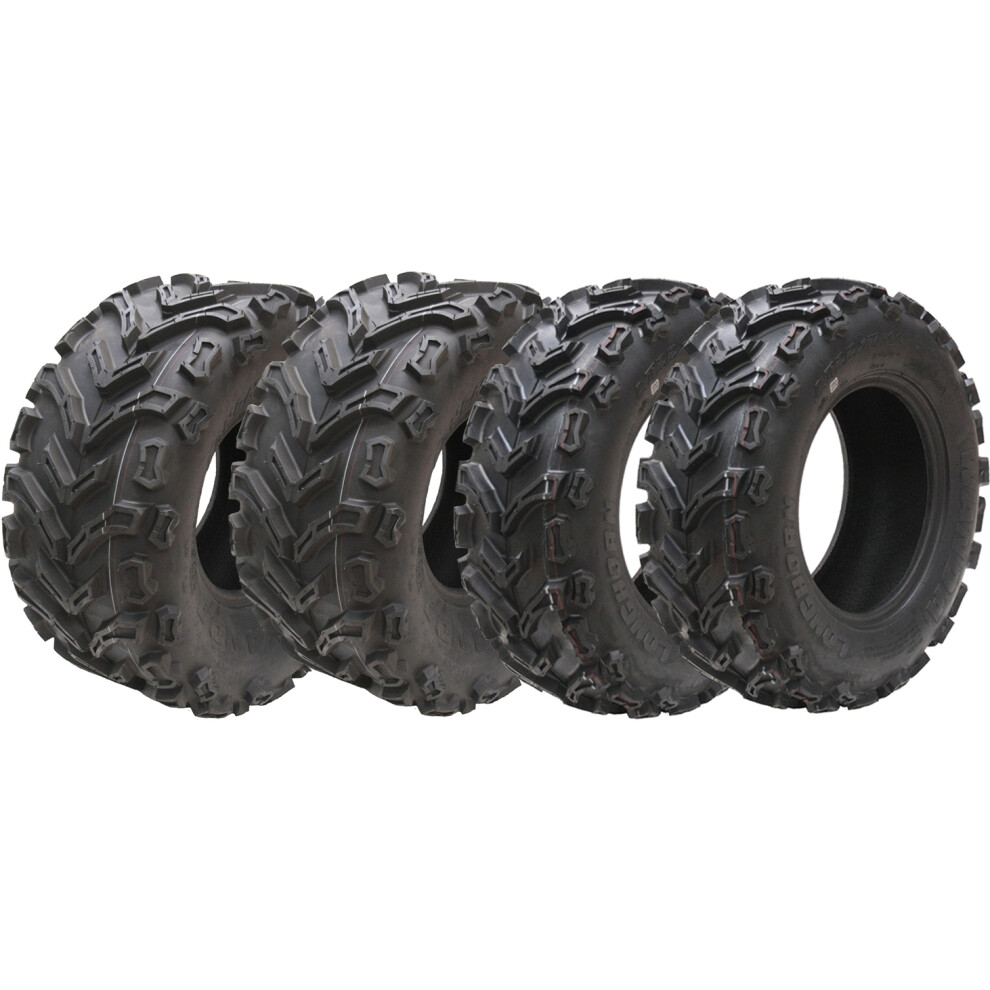Parnells 22X7.00-11 & 22X10.00-9 Atv Quad Tyres 6Ply Wanda P3128 Road Legal (Set Of 2 &2