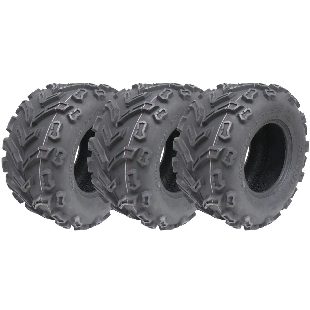 22X11.00-10 Atv Quad Tyre 6Ply Wanda P3128 E-Marked Road Legal Rear (Set Of 3) 5056116823700