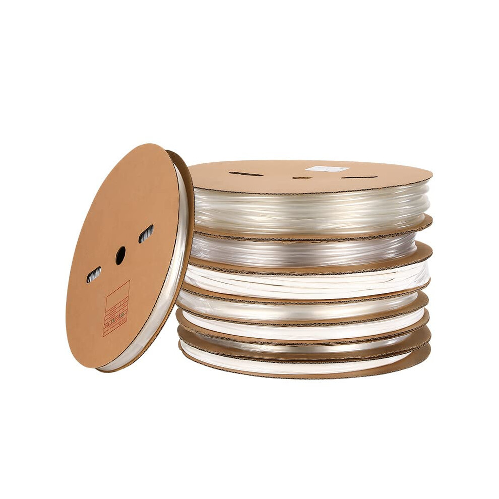 10M Clear Heat Shrink Tubing Sleeving Wrap 2:1 Polyolefin Insulated Tube 12Mm Diameter For Electrical Cable Protection 6276012480794