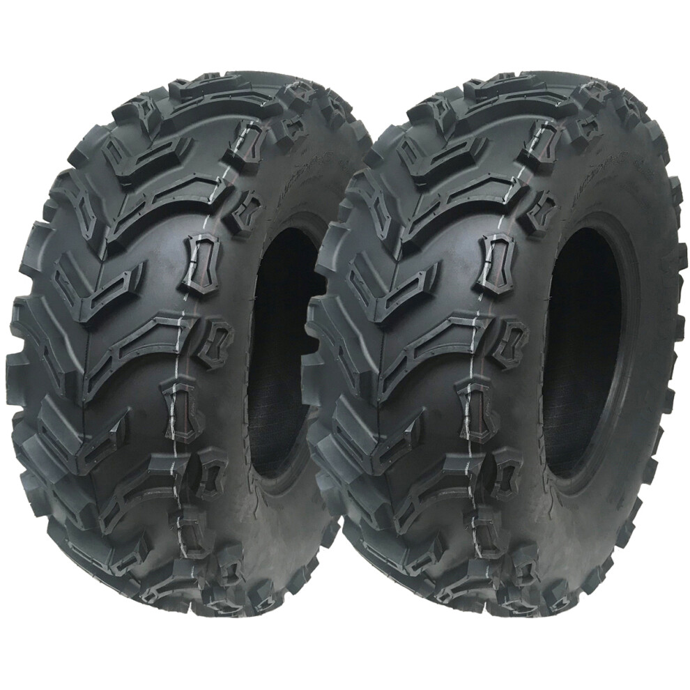 Parnells 26X9.00-12 Quad Atv Tyres 6Ply Wanda P3128 E-Marked Road Legal Tires (Set Of 2)