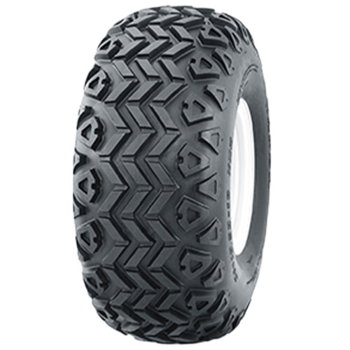Parnells 25x13.00-9 Pneu utilitário de 4 camadas em aro de aço com 4 pinos PCD de 4 polegadas, capacidade de carga de 350 kg
