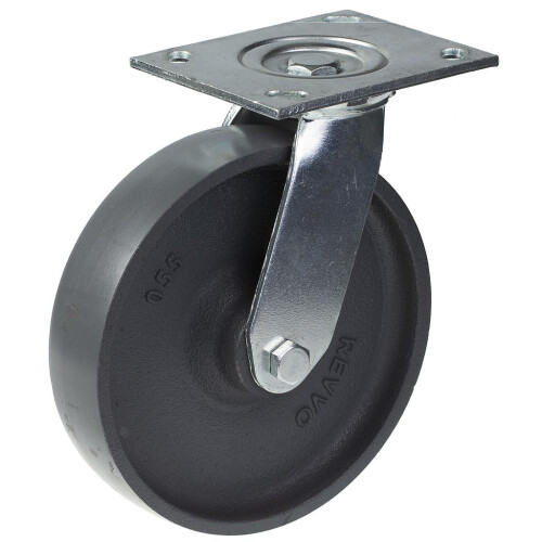 Parnells 200mm Lenkrolle mit Graugussrad