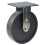 Parnells Roulette fixe de 200 mm avec roue en fonte grise 1