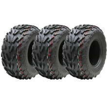 Pneus ATV Wanda P329 16x8.00-7 - 4 plis, tubeless, E-Mark road legal, 80 kg, set de 3