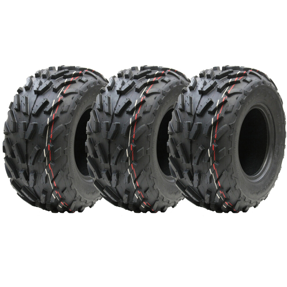 Parnells 16X8.00-7 Quad Atv Tyres 4-Ply Wanda P329 E-Marked Road Legal 80Kgs (Set Of 3)