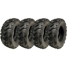 24x8.00-12 Quad ATV Neumáticos 6ply Wanda P3128 E-Marked Road Legal 40J (Juego de 4)